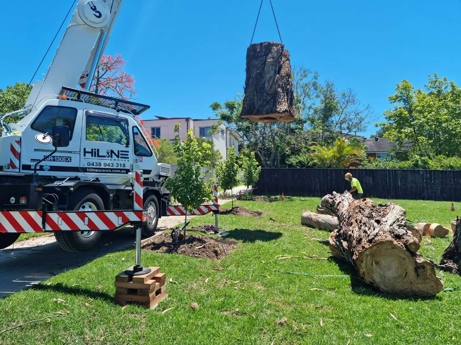 Stump grinding